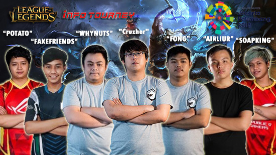 tim lol league of legends indonesia asian games 2018