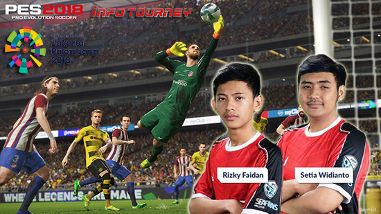 tim pes pro evolution soccer indonesia asian games 2018