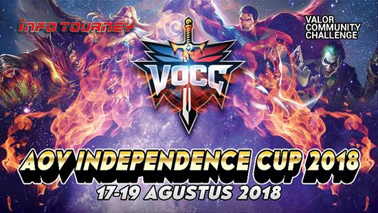 turnamen aov arena of valor independence cup 2018 agustus 2018 logo