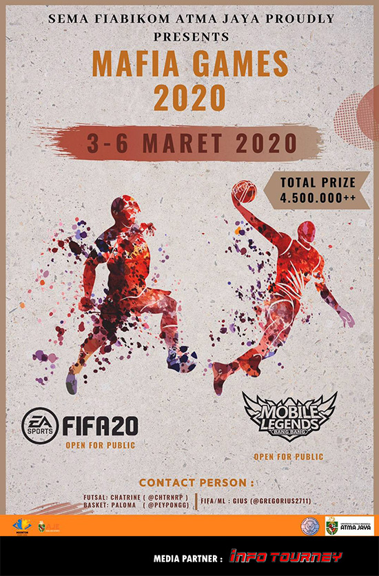 turnamen fifa fifa20 maret 2020 mafia games 2020 poster