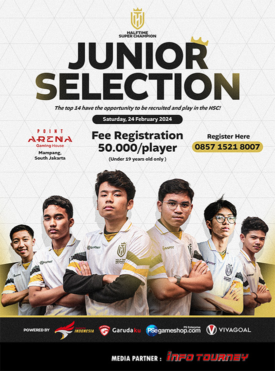 turnamen ea sports fc 24 februari 2024 junior selection poster