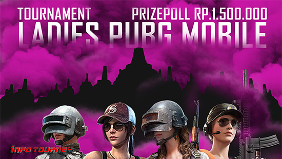 turnamen pubgm pubgmobile desember 2020 esports ladies season 2 logo