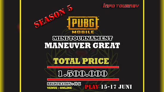 turnamen pubgm pubgmobile juni 2020 mgr season 5 logo