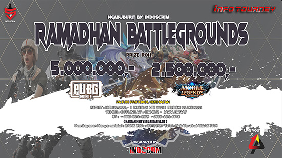 turnamen pubgm pubgmobile mei 2021 ramadhan battlegrounds logo