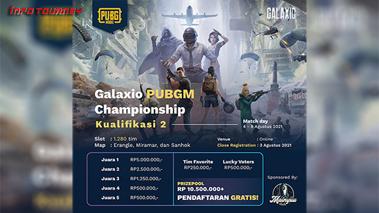 turnamen pubgm pubgmobile agustus 2021 galaxio championship logo