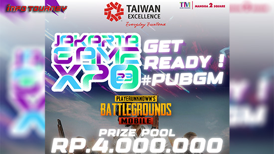 turnamen pubgm pubgmobile juli 2023 jakarta game expo 2023 logo