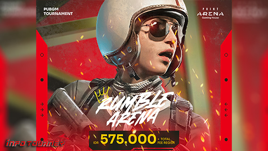 turnamen pubgm pubgmobile mei 2023 rumble arena logo