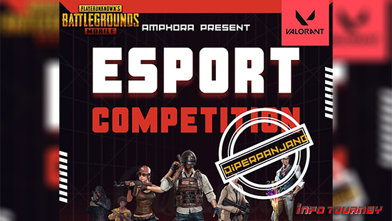 turnamen pubgm pubgmobile november 2023 amphora esport logo