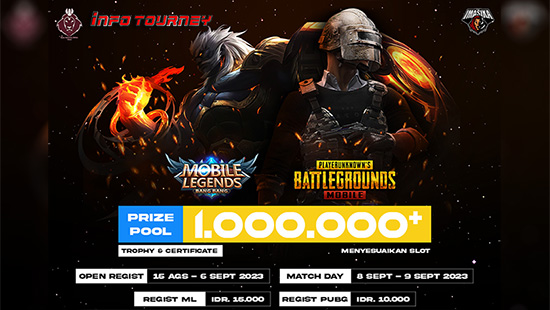 turnamen pubgm pubgmobile september 2023 imasika logo