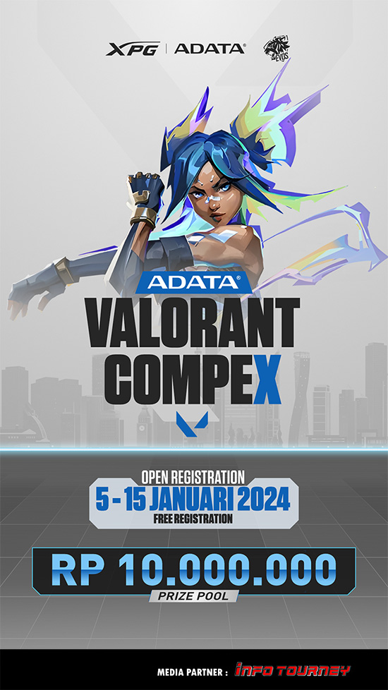 turnamen valorant januari 2024 adata valorant complex poster
