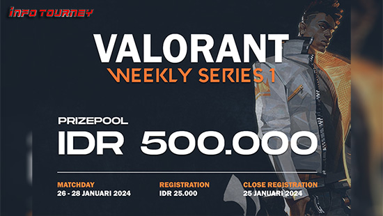 turnamen valorant januari 2024 meister weekly 2024 series 1 logo